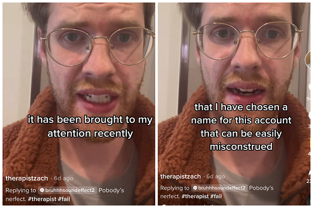 This Therapist Accidentally Gave Himself An Unfortunate Username On TikTok | SBM Global News