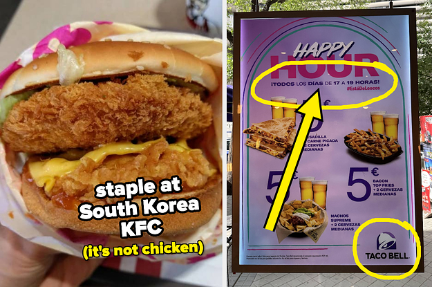 23 Photos Of NonAmerican Fast Food That Prove How Painfully Boring Our Options Are The US | SBM Global News