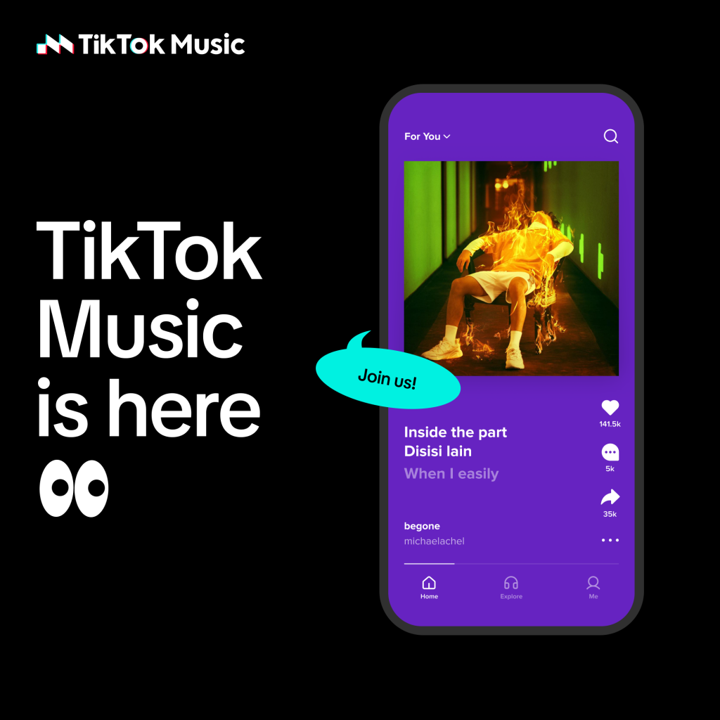 TikTok launches a music streaming service in Brazil and Indonesia called TikTok Music | SBM Global News