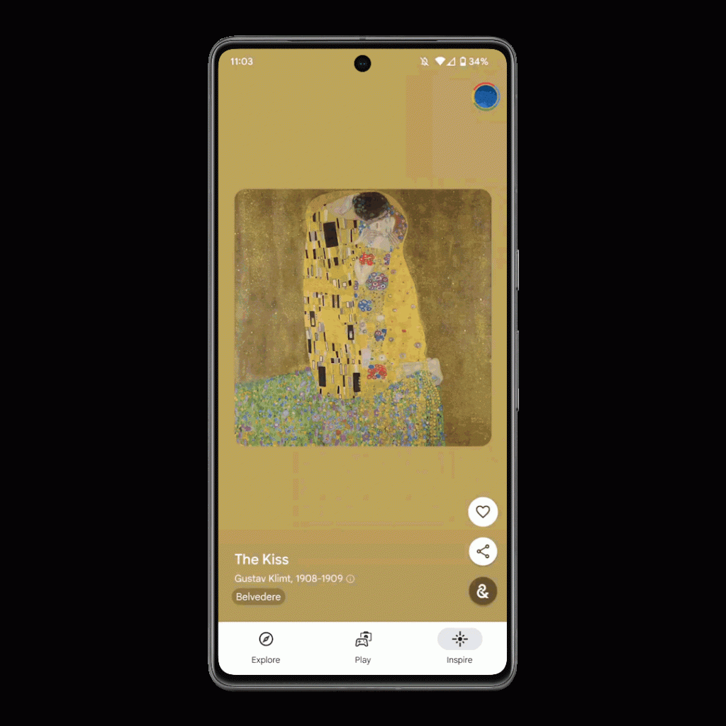 Googles redesigned Arts Culture app includes an AIgenerated postcards feature Play tab and more | SBM Global News