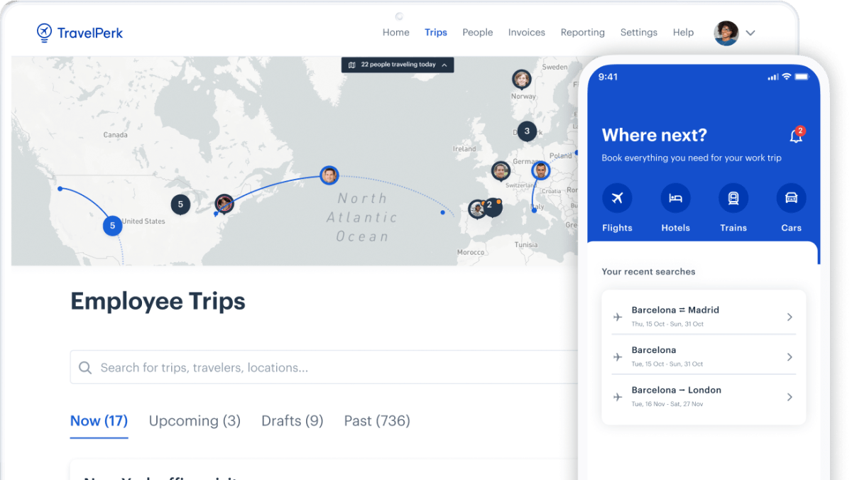 BusinesstravelmanagementplatformTravelPerkraises105Mpng | SBM Global News