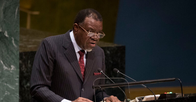 HageGeingobNamibiasPresidentDiesat82jpg | SBM Global News