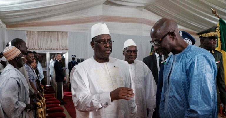 SenegalsPresidentCallsOffaNationalElectionHisCriticsCalljpg | SBM Global News