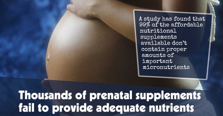 ThousandsofPrenatalSupplementsFailtoProvideAdequateNutrientsjpg | SBM Global News