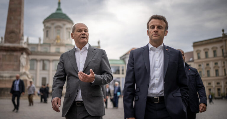 MacronandScholzSparOverPolicyonUkraineandRussiajpg | SBM Global News