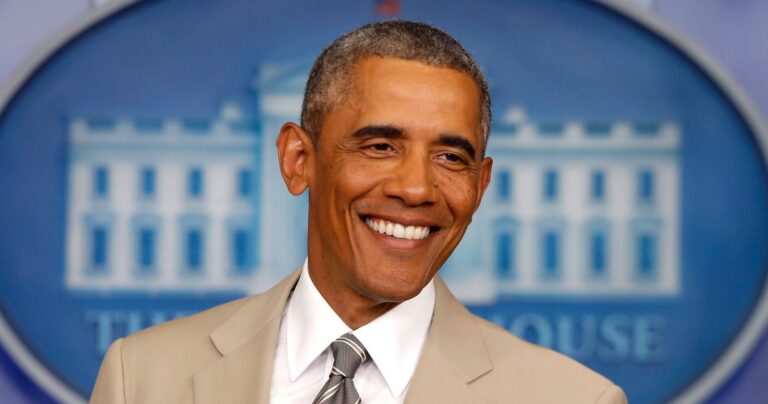 BarackObamaReactsToKamalaHarrisTanSuitWithCheekyjpeg | SBM Global News