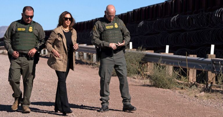 HarrisTriesToBluntTrumpsStrongestCriticismWithBorderVisitjpeg | SBM Global News