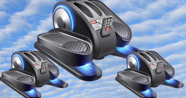 ThisUnderDeskEllipticalMakesItEasyToWorkoutpng | SBM Global News