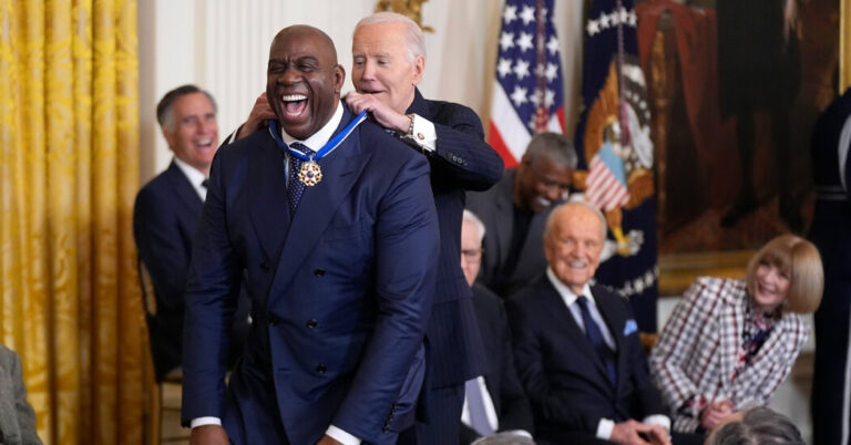 BidenAwards18MedalsofFreedomandDeliversOneUnmistakablejpg | SBM Global News